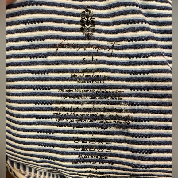 NWOT Free People Movement What’s The Scoop Baby Tee sz XL - Picture 3 of 5